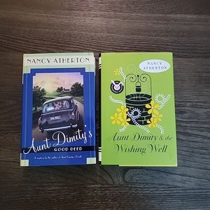 Nancy Atherton Aunt Dimity lot Of 2 Books